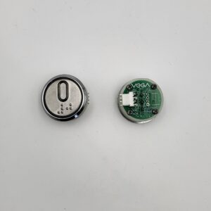 Przycisk VEGA Achille - niebieskie, 24 VDC, połączenie szeregowe 4 pin, Braille (  0  )